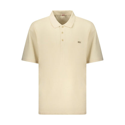 Rifle Beige Cotton Polo Shirt