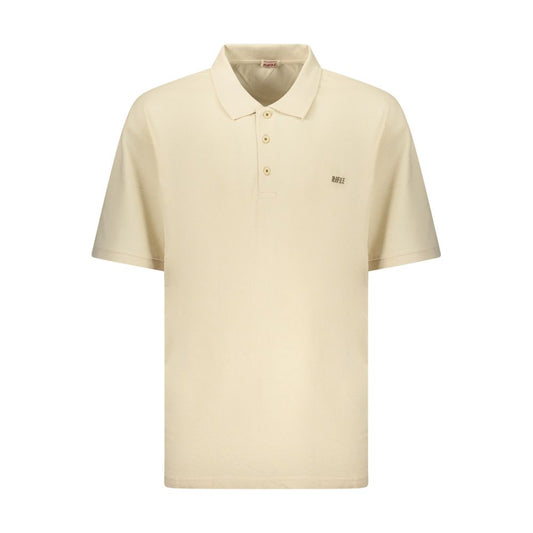 Rifle Beige Cotton Polo Shirt - Élégance et Confort