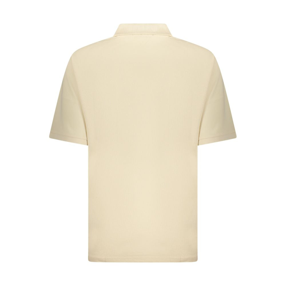 Rifle Beige Cotton Polo Shirt