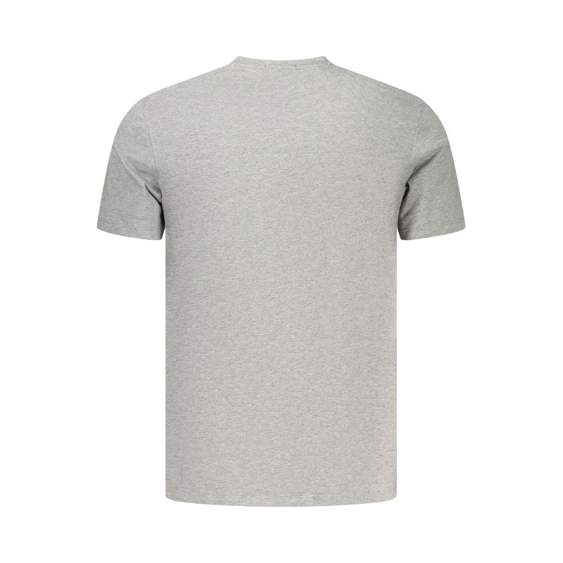T-Shirt en Coton Gris Calvin Klein pour Homme