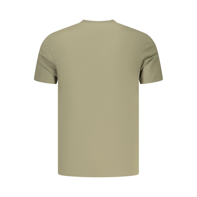 Calvin Klein Green Cotton T-Shirt - Stylish Comfort for Men