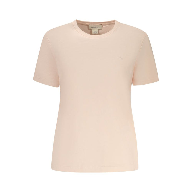 Calvin Klein Pink Cotton T-Shirt - Stylish and Comfortable