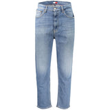 Tommy Hilfiger Blue Cotton Tapered Jeans for Women