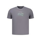 Calvin Klein Gray Cotton T-Shirt for Men