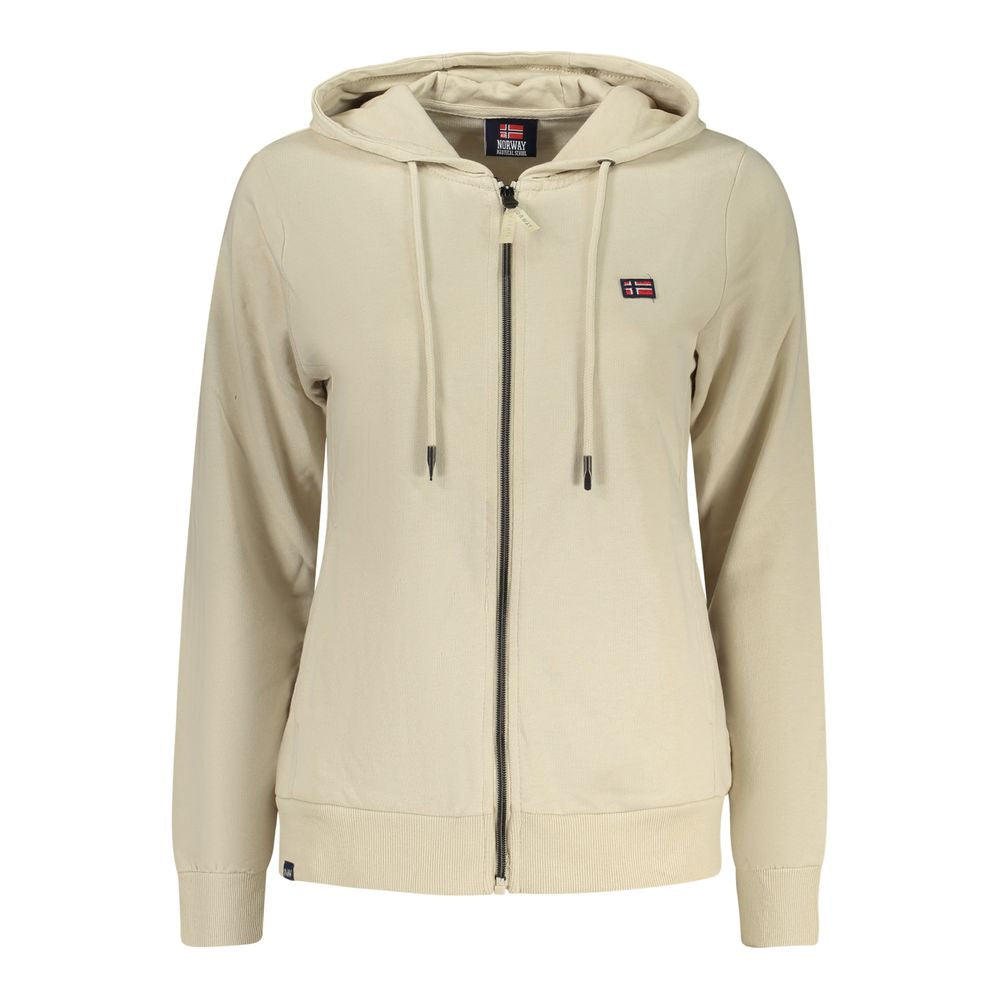 Norway 1963 Beige Cotton Sweatshirt - Comfortable & Stylish