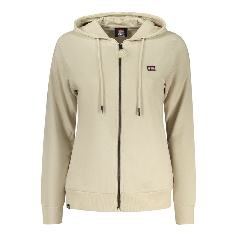 Norway 1963 Beige Cotton Sweatshirt - Comfortable & Stylish