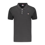 Norway 1963 Black Cotton Polo Shirt - Stylish & Comfortable