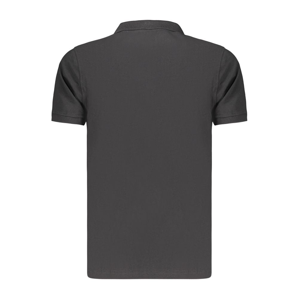 Norway 1963 Black Cotton Polo Shirt - Stylish & Comfortable