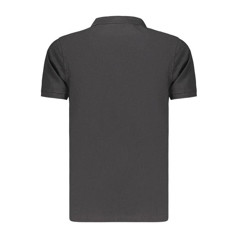 Norway 1963 Black Cotton Polo Shirt - Stylish & Comfortable