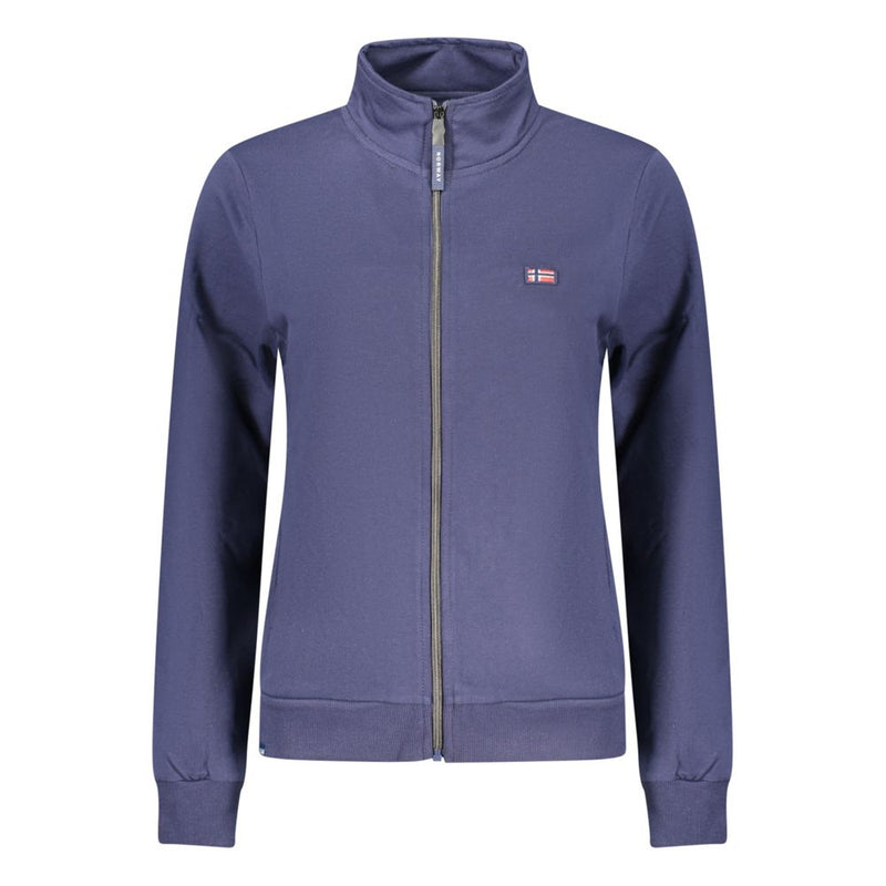 Norway 1963 Sweatshirt en Coton Bleu pour Femme