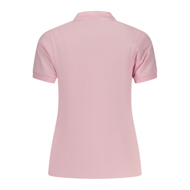 Polo Shirt en Coton Rose Norway 1963 pour Femme