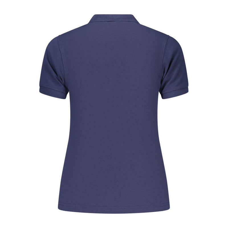 Polo Shirt en Coton Bleu Norway 1963 pour Femme