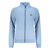 Norway 1963 Blue Cotton Sweatshirt - Stylish Comfort for Women