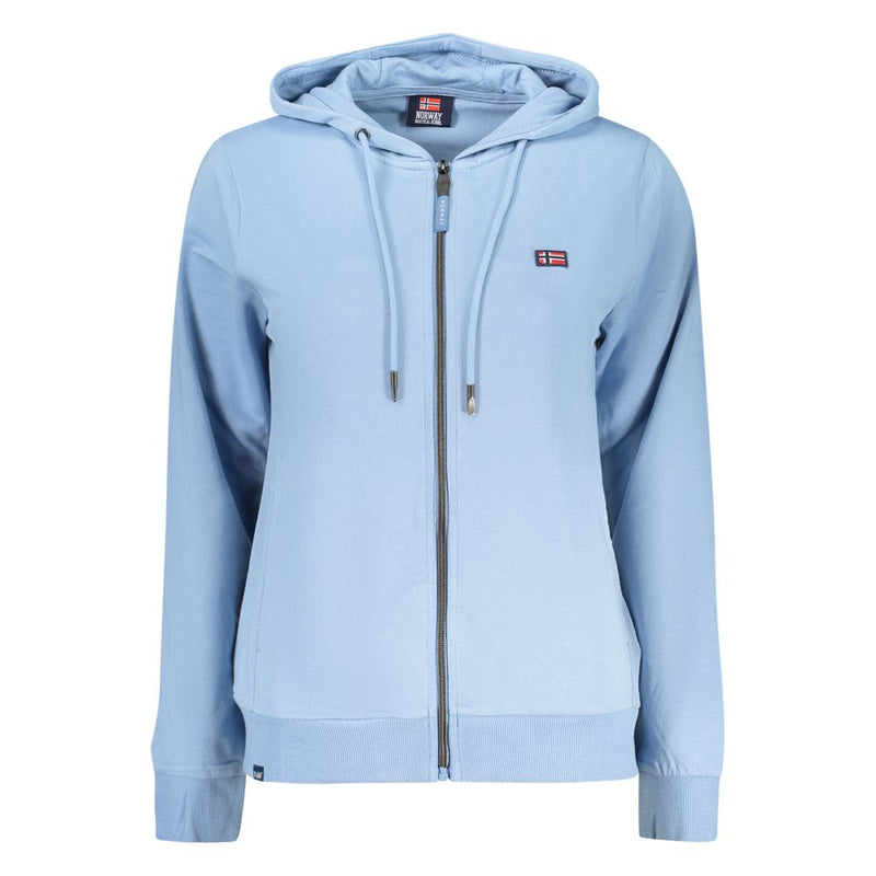 Norway 1963 Blue Cotton Sweatshirt - Stylish and Comfortable