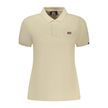 Norway 1963 Beige Cotton Polo Shirt