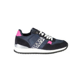 Napapijri Blue Polyester Sneaker - Stylish and Comfortable