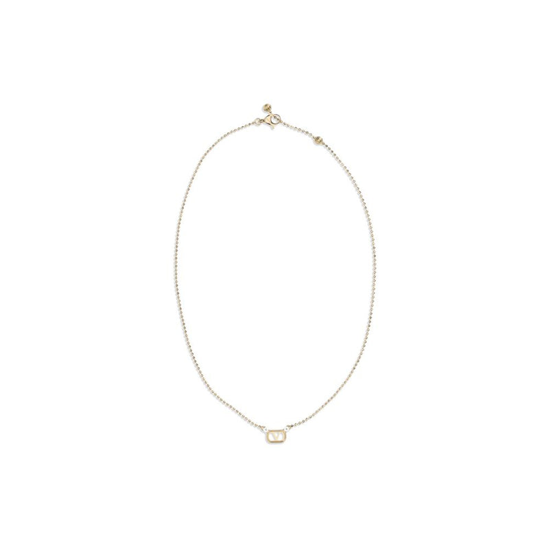 Collier Bicolore en Laiton Valentino Garavani