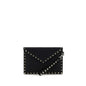 Valentino Garavani Black Calf Leather Bos Taurus Wallet