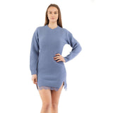 Moschino Purple Wool Casual Dress for Women