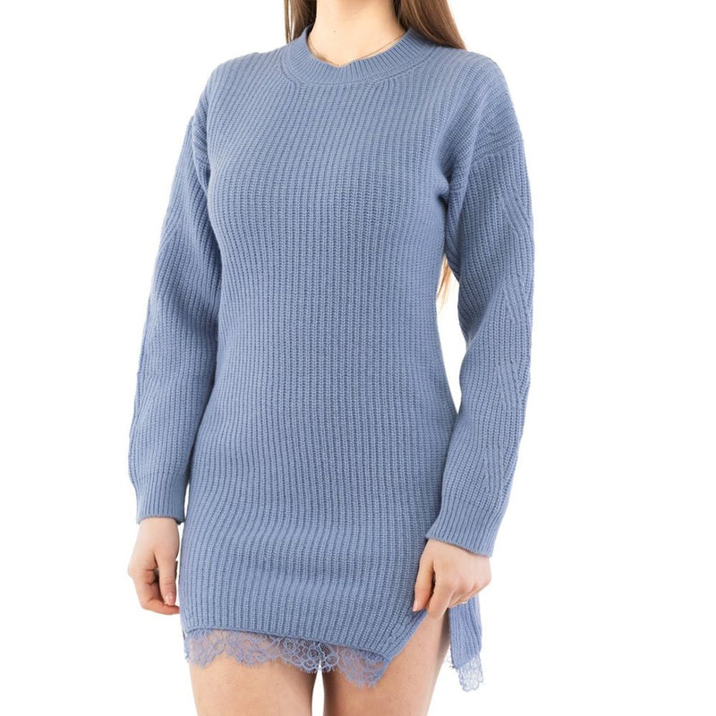 Moschino Purple Wool Casual Dress for Women