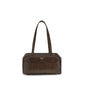 Prada Brown Calf Leather Bos Taurus Handbag