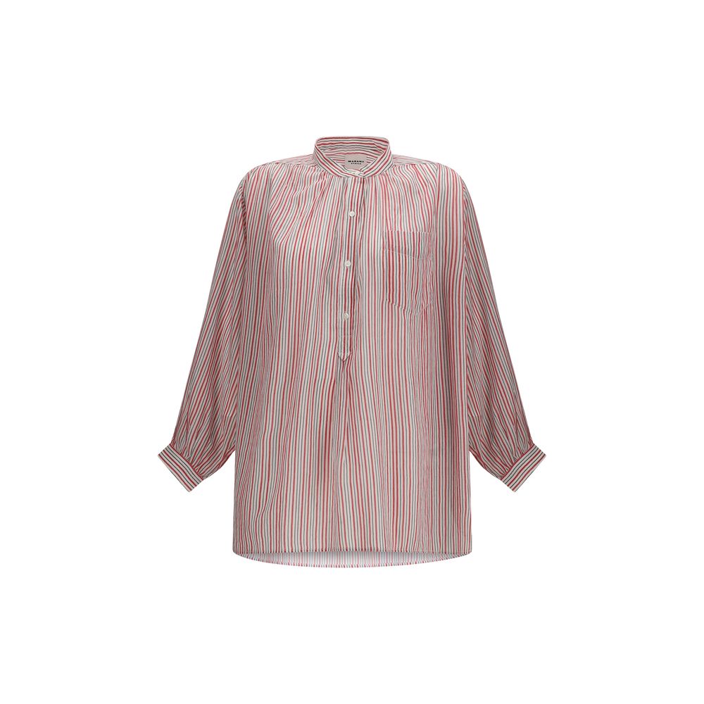 Marant Étoile Sapha Multicolor Cotton Blouse