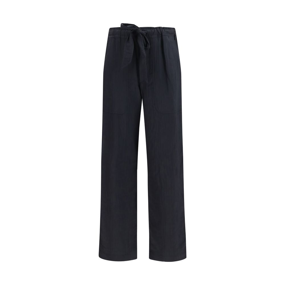 Marant Étoile Bilina Black Viscose Casual Pants
