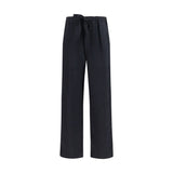 Marant Étoile Bilina Black Viscose Casual Pants