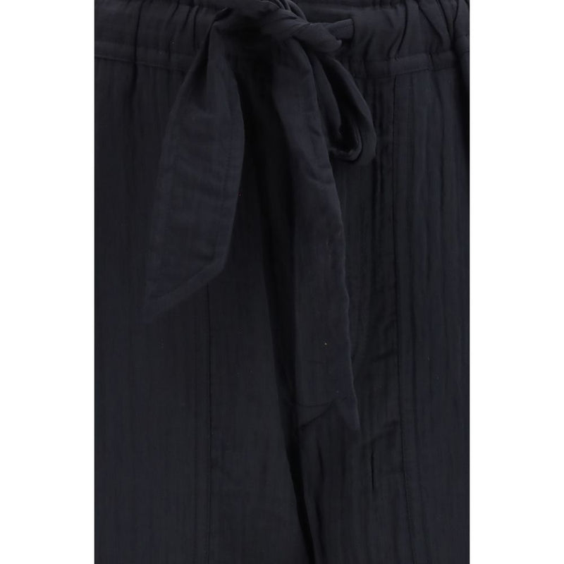 Marant Étoile Bilina Black Viscose Casual Pants