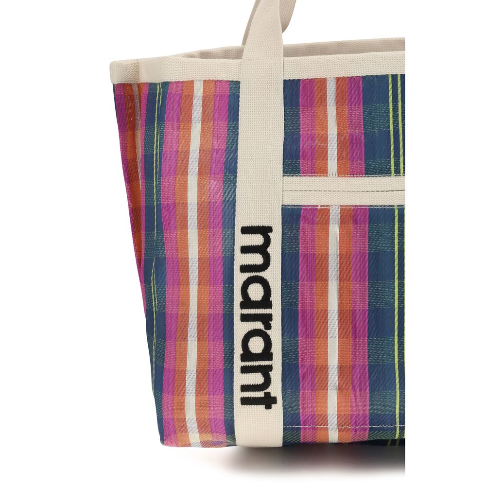 Sac bandoulière en nylon multicolore Isabel Marant
