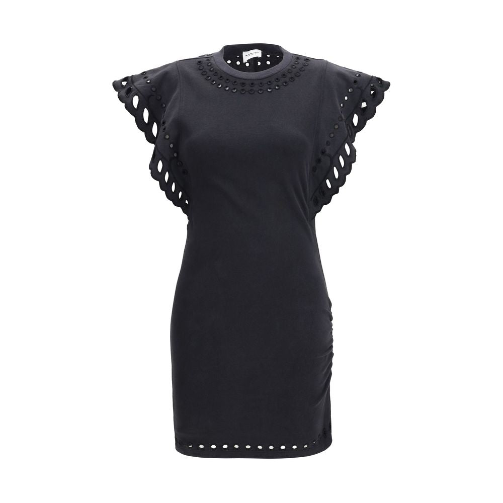 Isabel Marant Étoile Orlane Black Cotton Casual Dress