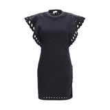 Isabel Marant Étoile Orlane Black Cotton Casual Dress