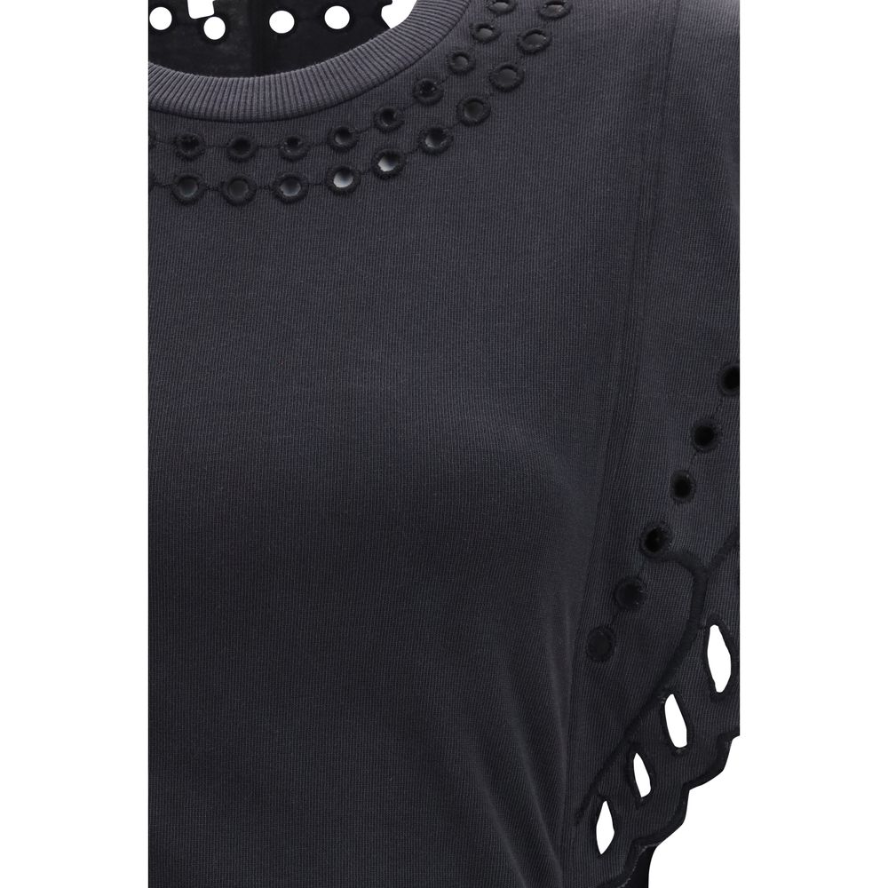 Isabel Marant Étoile Orlane Black Cotton Casual Dress