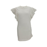 Marant Étoile White Cotton Orlane Dress for Women