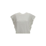 Marant Etoile White Cotton T-Shirt