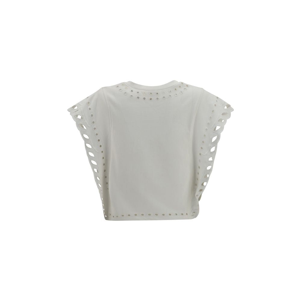 Marant Etoile White Cotton T-Shirt