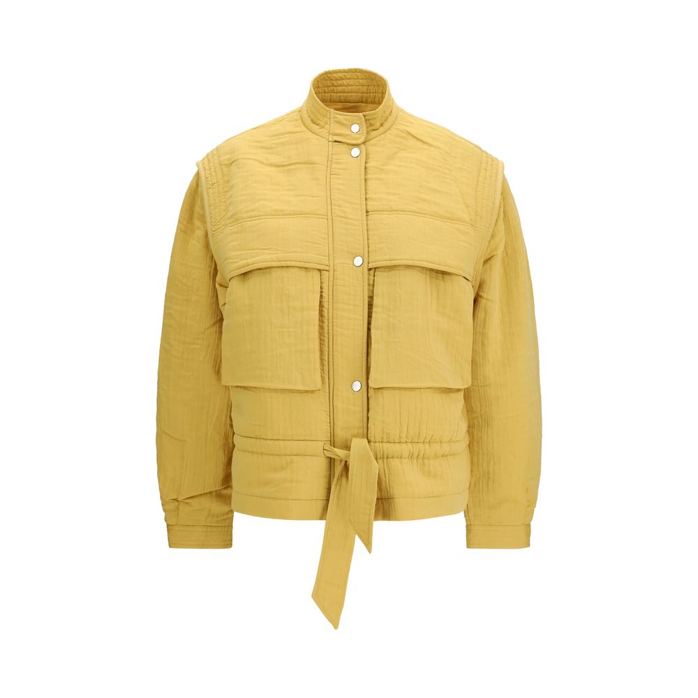 Marant Étoile Bicolor Modal Full-Length Jacket