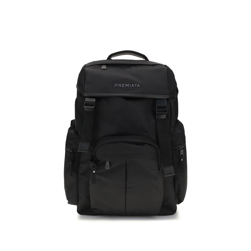 Premiata Booker 2150 Black Nylon Backpack for Men