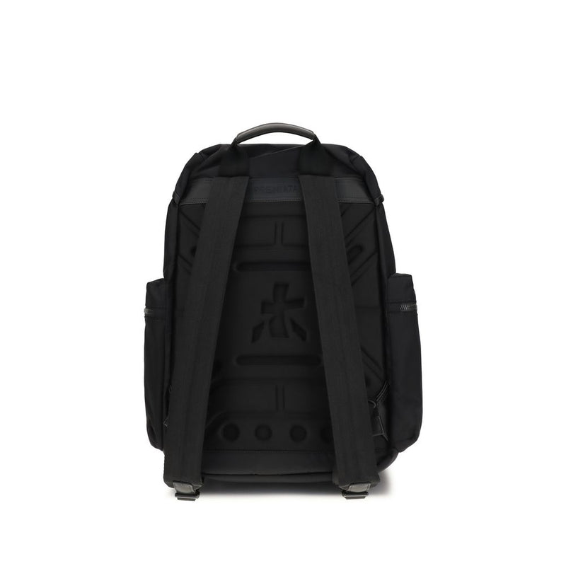 Premiata Booker 2150 Black Nylon Backpack for Men