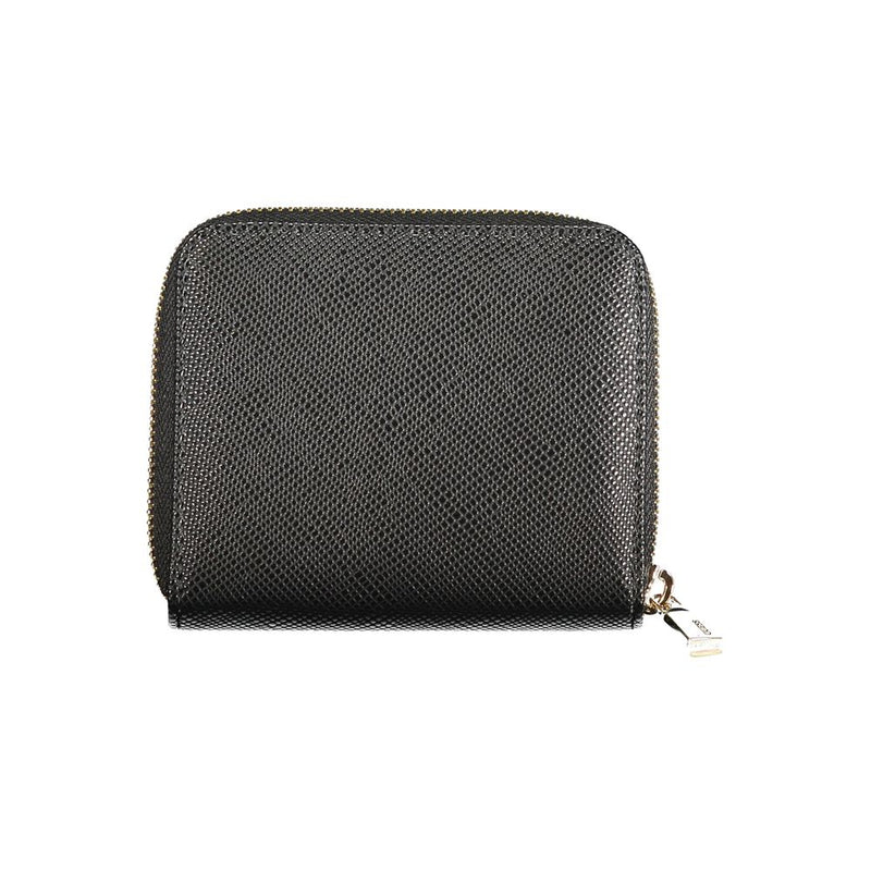 Guess Jeans Nero Poliuretano Women Wallet - Stylish & Functional