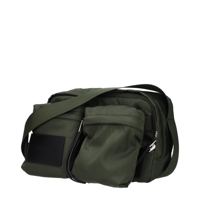 Jil Sander Green Nylon Crossbody Bag