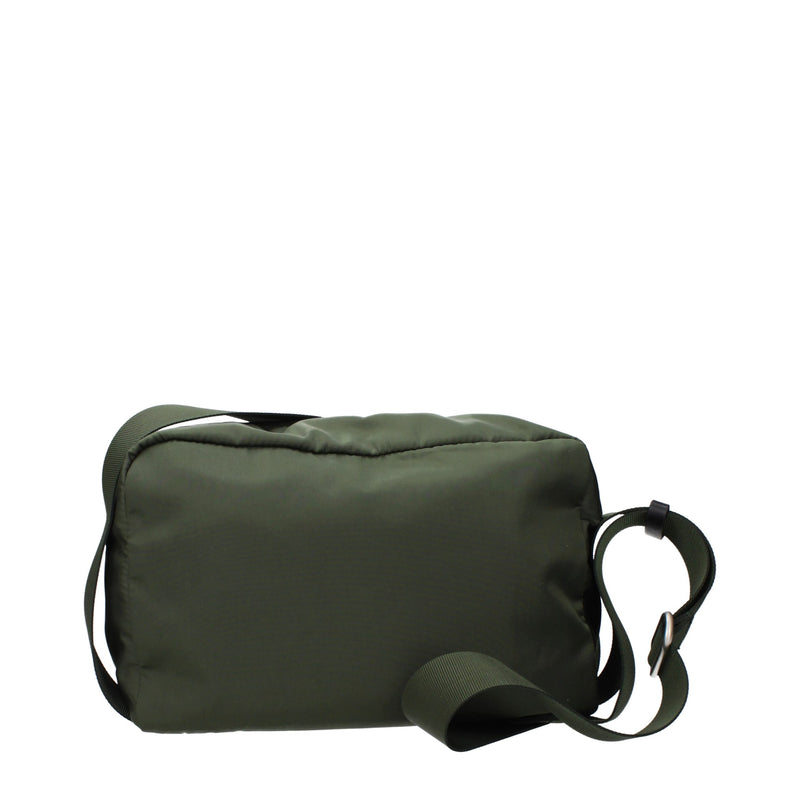 Jil Sander Green Nylon Crossbody Bag
