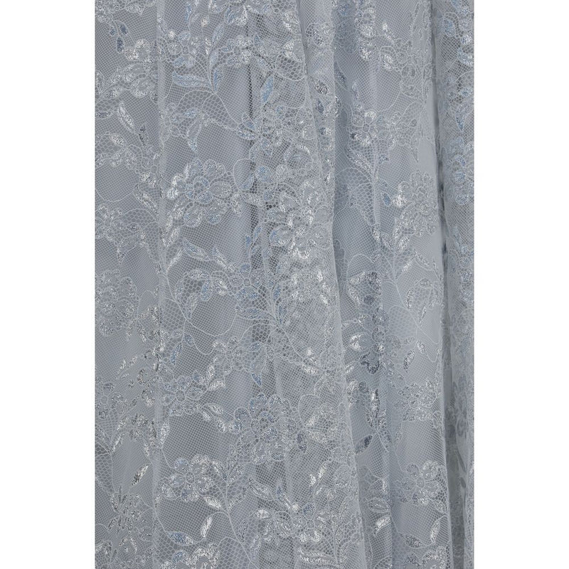 Zimmermann Silver Polyester Coat - SS26 Collection