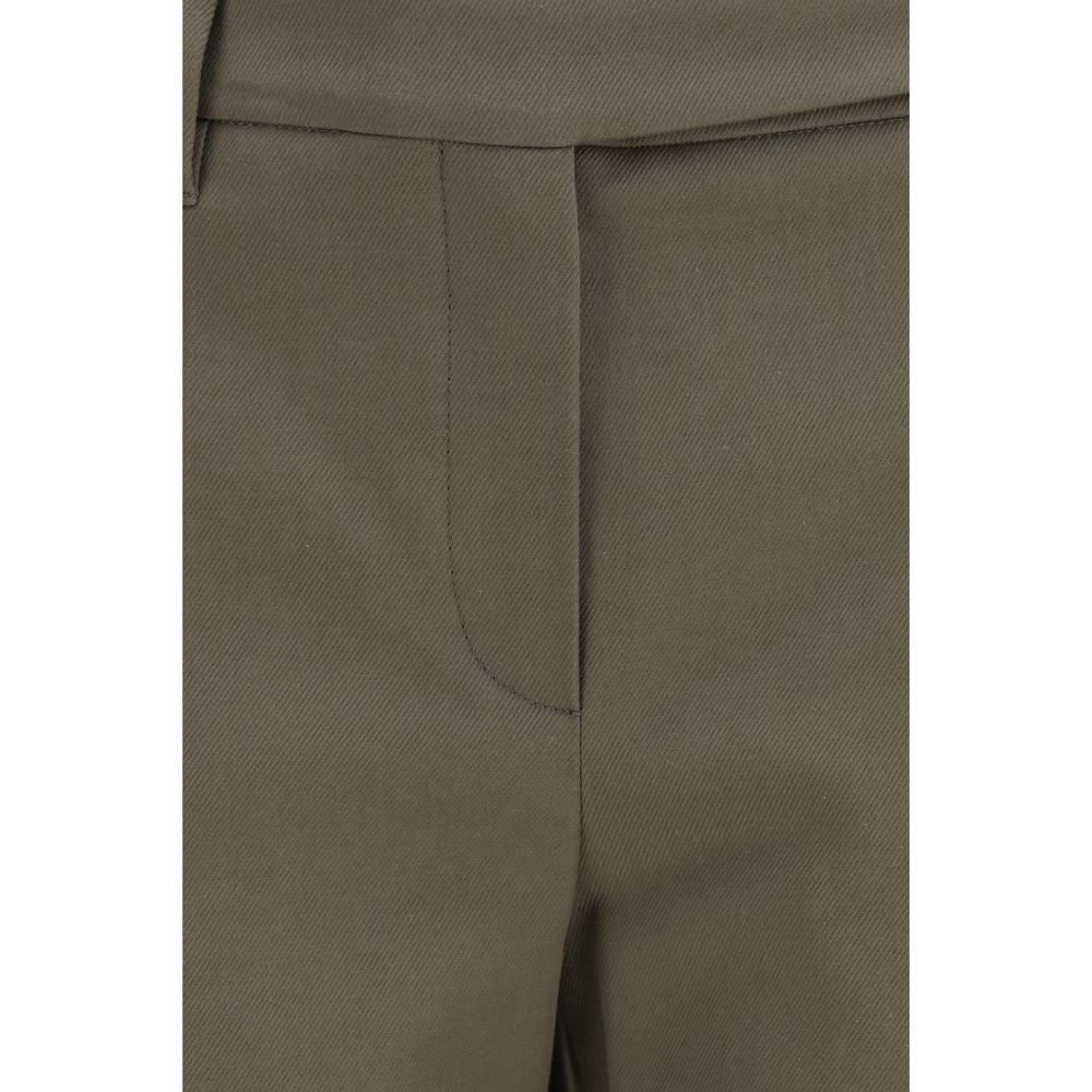 Brunello Cucinelli Bicolor Cotton Dress Pants - Elegant Fit