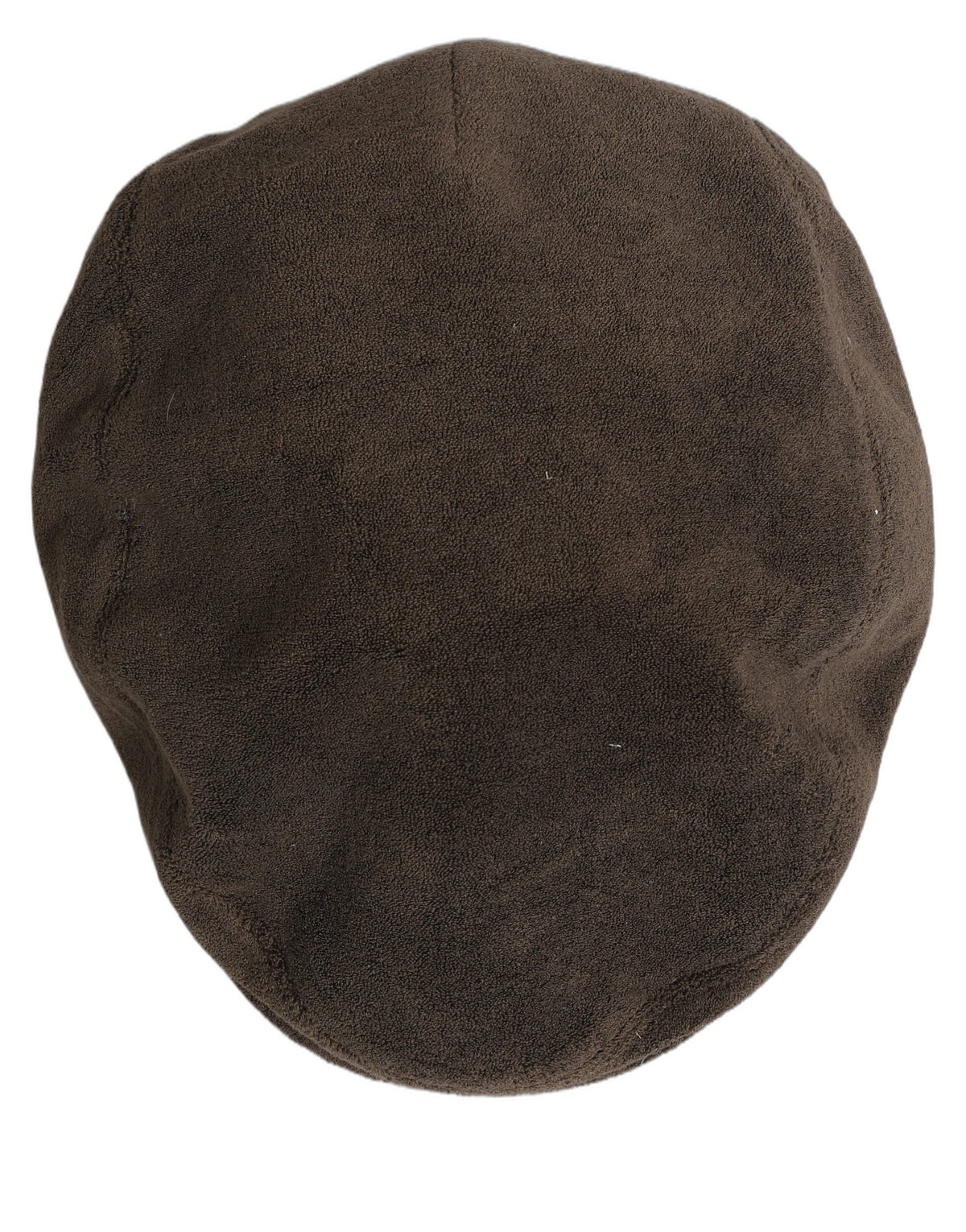 Dolce & Gabbana Men Brown Cotton Newsboy Cap