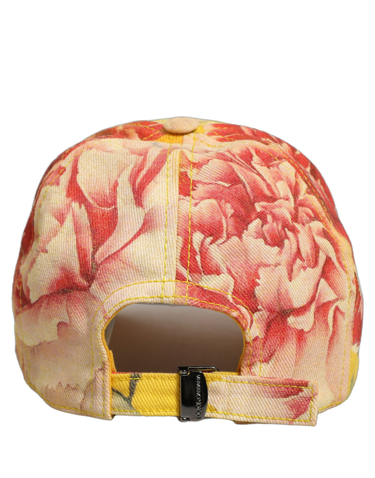 Dolce & Gabbana Men Multicolor Cotton Floral Baseball Cap