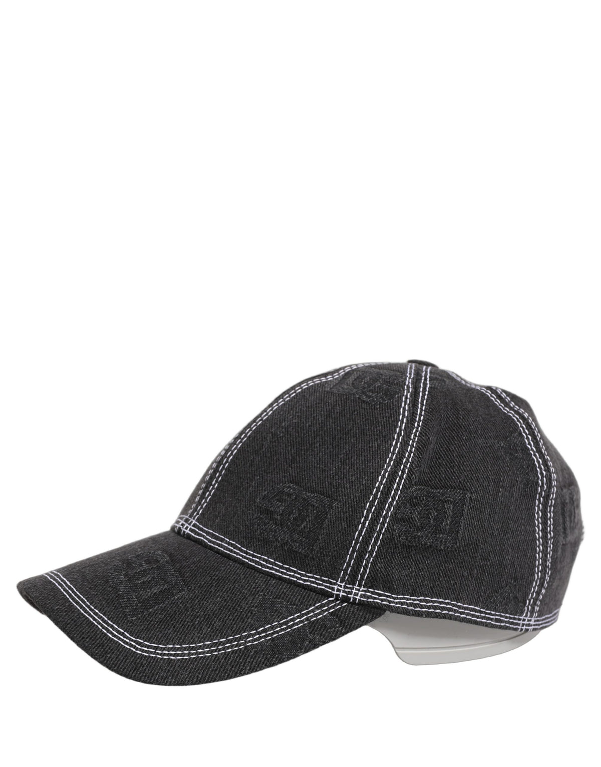 Dolce & Gabbana Men Black Cotton 6 Panel Baseball Cap