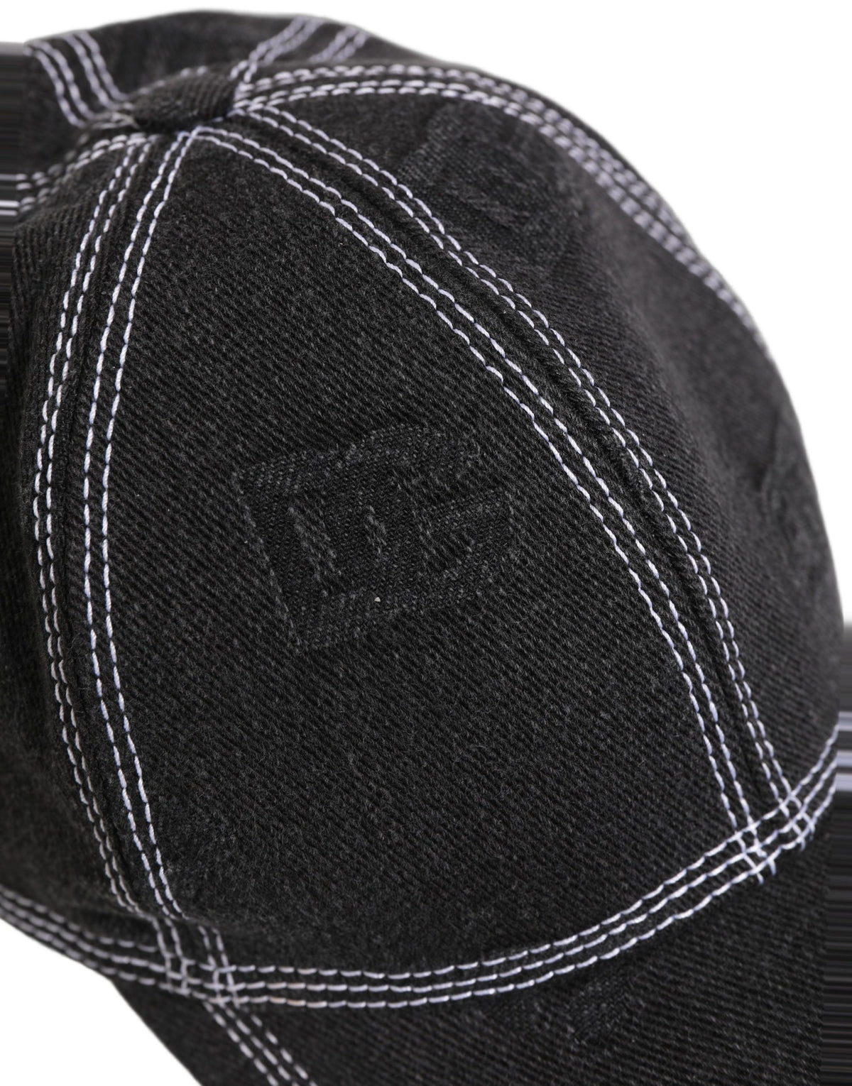 Dolce & Gabbana Men Black Cotton 6 Panel Baseball Cap