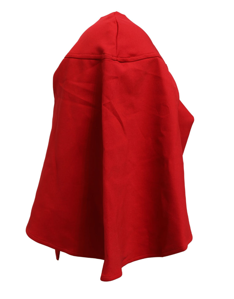 Dolce & Gabbana Women Red Polyester Whole Head Wrap Hat
