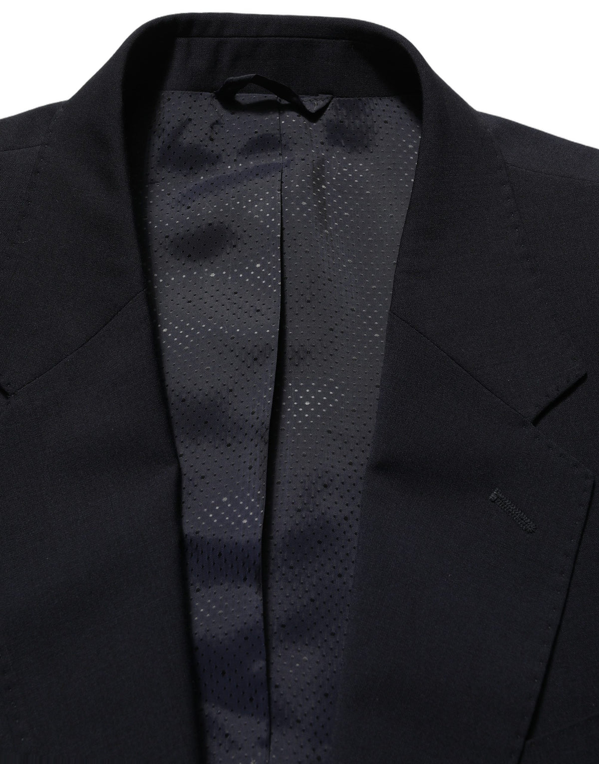 Dolce & Gabbana Black Wool Single Breasted Blazer Jacket for Men